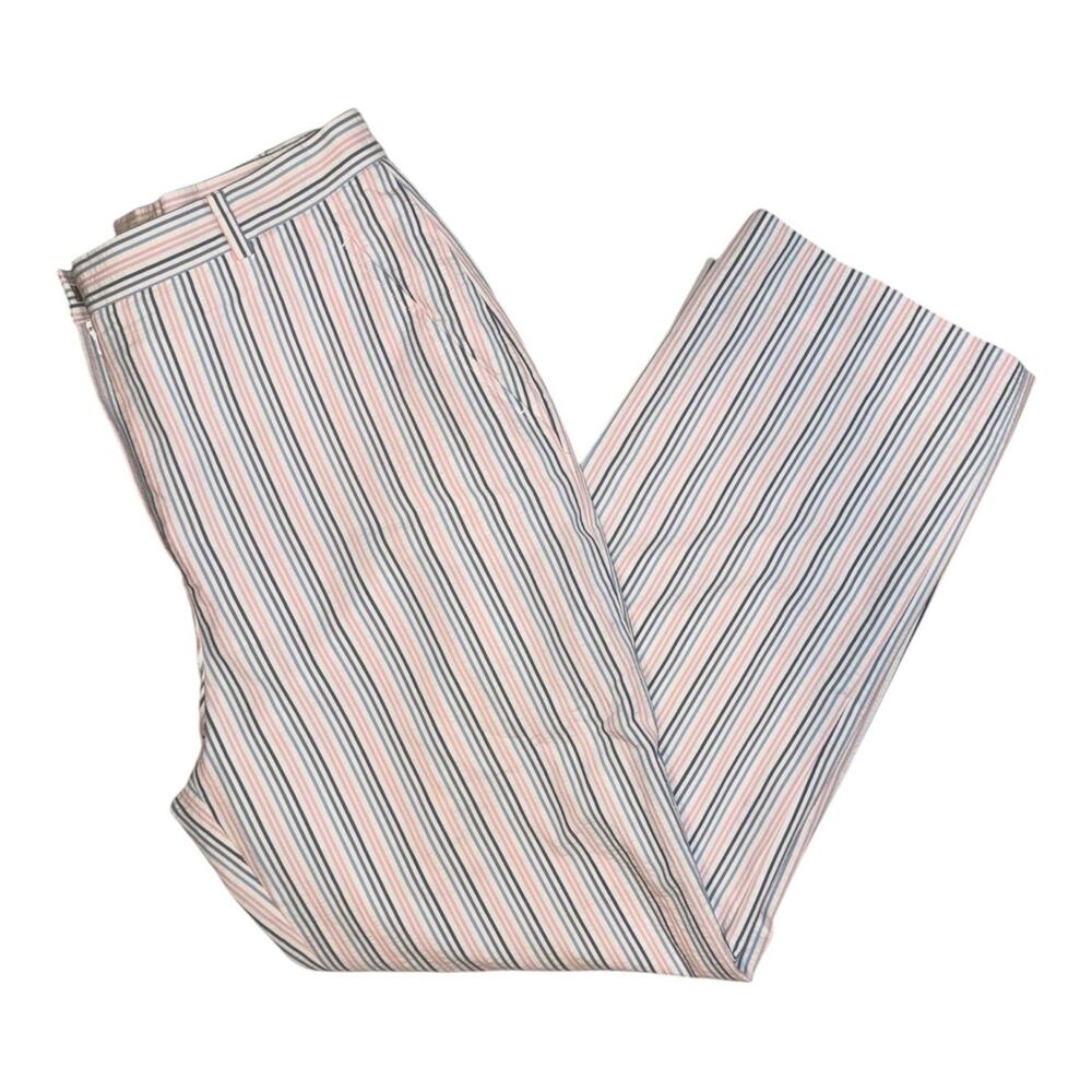 Brooks Brothers 346 Women’s Size 8 Pinstripe Pants 100% Cotton Preppy Classic